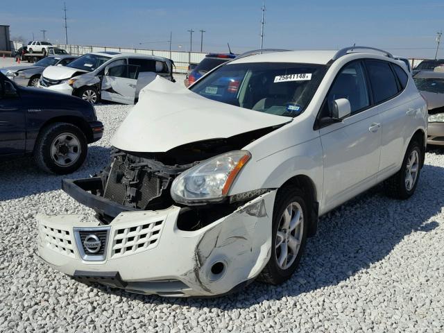 JN8AS58T29W324947 - 2009 NISSAN ROGUE S WHITE photo 2