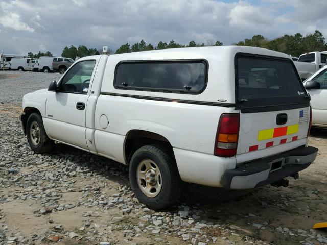 1GCEC14W6YZ202768 - 2000 CHEVROLET SILVERADO WHITE photo 3