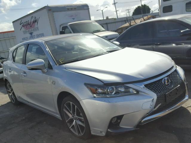 JTHKD5BH3G2252271 - 2016 LEXUS CT 200 SILVER photo 1