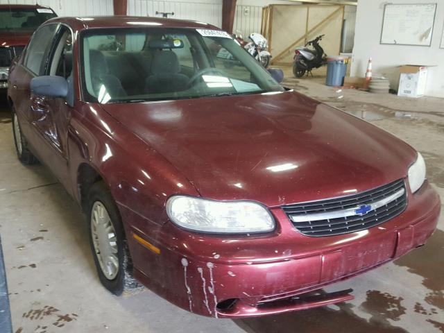 1G1ND52J93M627864 - 2003 CHEVROLET MALIBU BURGUNDY photo 1