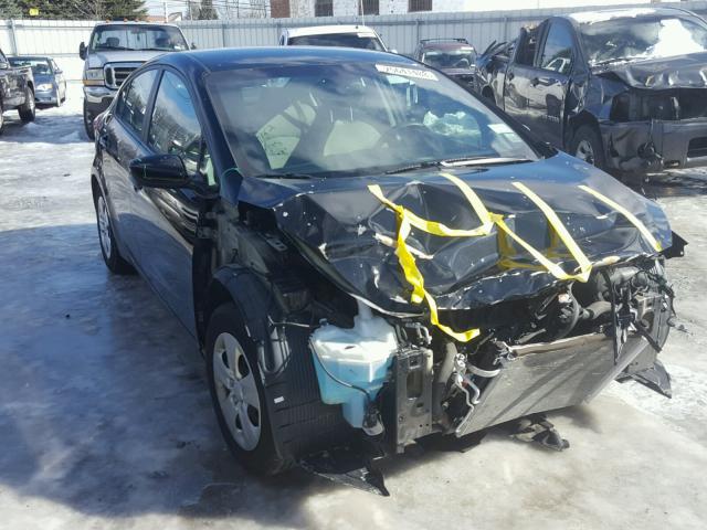 KNAFK4A6XF5314455 - 2015 KIA FORTE LX BLACK photo 1