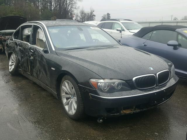 WBAHN835X8DT78029 - 2008 BMW 750 LI BLACK photo 1