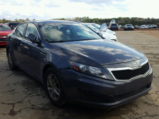 KNAGM4A79B5080410 - 2011 KIA OPTIMA LX GRAY photo 1