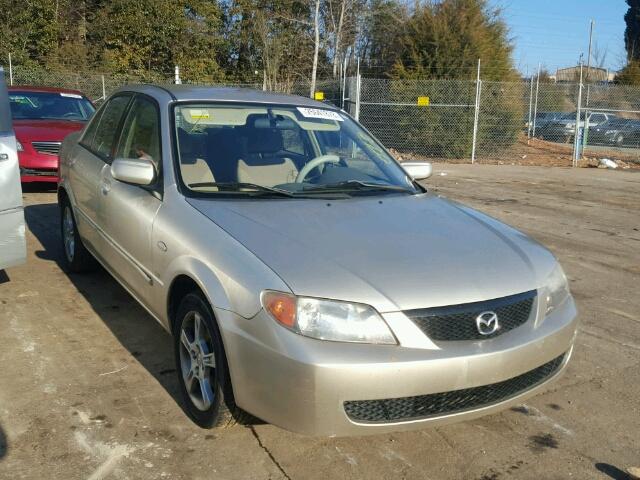 JM1BJ225730176249 - 2003 MAZDA PROTEGE DX BEIGE photo 1