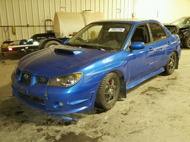 JF1GD79696G504846 - 2006 SUBARU IMPREZA BLUE photo 2