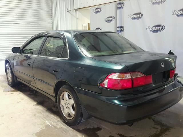 1HGCG1654WA023920 - 1998 HONDA ACCORD EX GREEN photo 3