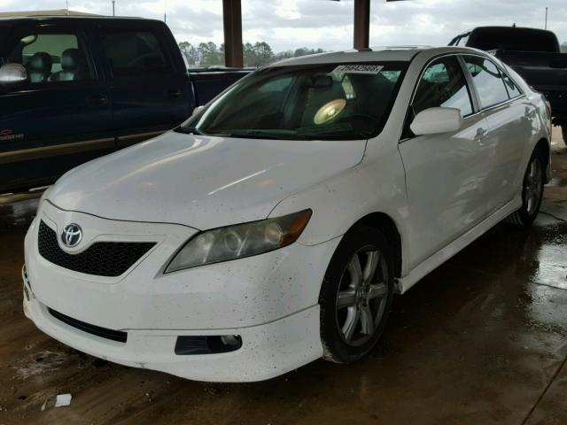 4T1BE46K19U874398 - 2009 TOYOTA CAMRY BASE WHITE photo 2