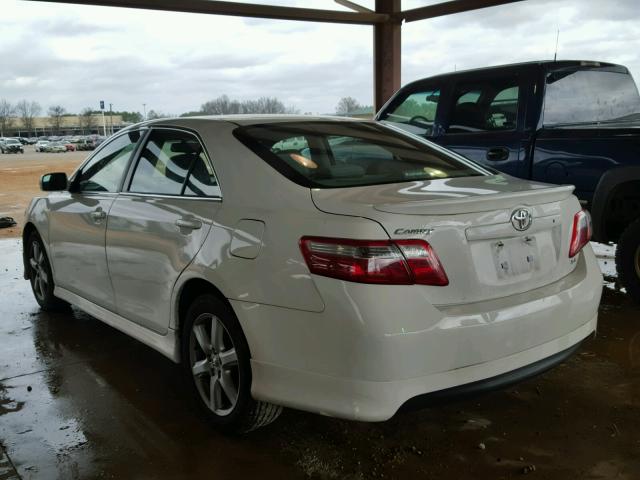 4T1BE46K19U874398 - 2009 TOYOTA CAMRY BASE WHITE photo 3