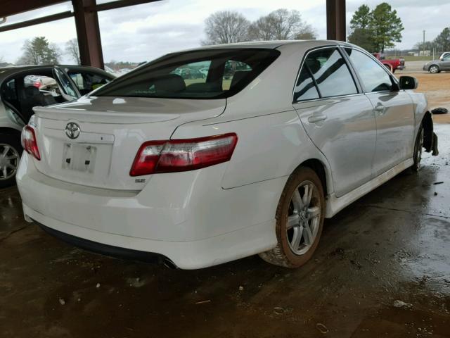 4T1BE46K19U874398 - 2009 TOYOTA CAMRY BASE WHITE photo 4