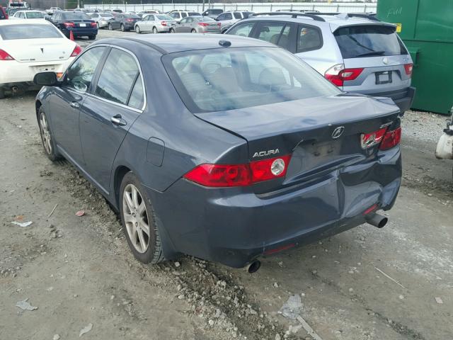 JH4CL96815C034331 - 2005 ACURA TSX GRAY photo 3