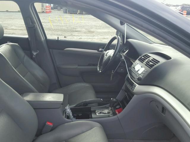 JH4CL96815C034331 - 2005 ACURA TSX GRAY photo 5