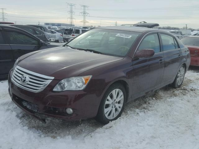 4T1BK36B68U303717 - 2008 TOYOTA AVALON XL MAROON photo 2