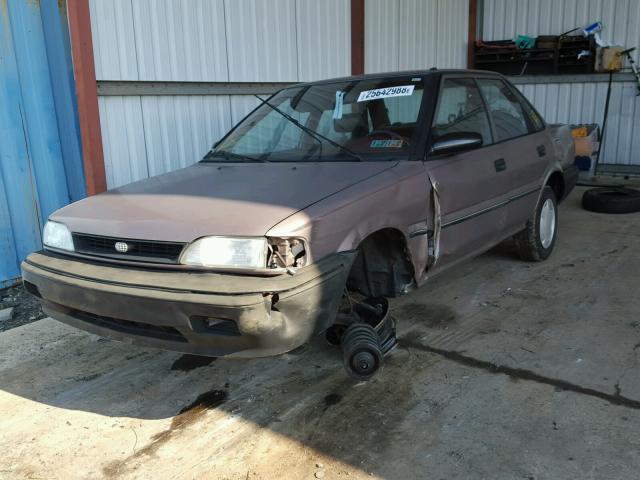 1Y1SK5464NZ003416 - 1992 GEO PRIZM BASE PINK photo 2