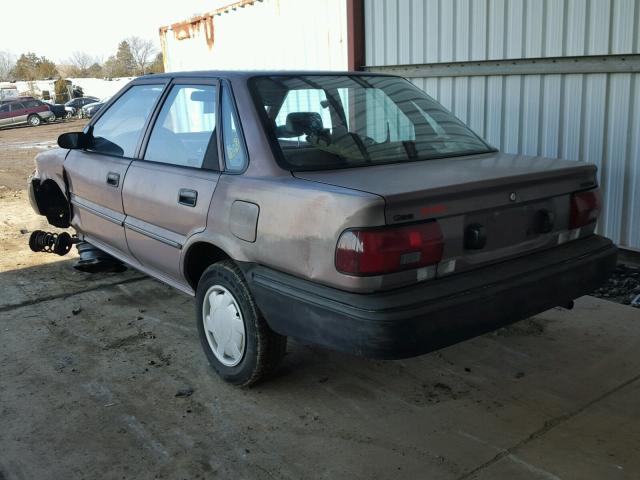 1Y1SK5464NZ003416 - 1992 GEO PRIZM BASE PINK photo 3