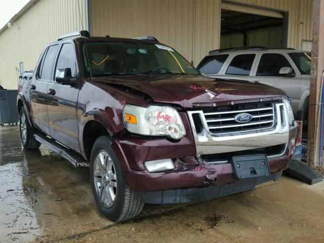 1FMEU33KX7UB63228 - 2007 FORD EXPLORER S BURGUNDY photo 1