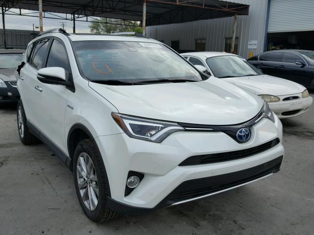 JTMDJREVXGD001439 - 2016 TOYOTA RAV4 HV LI WHITE photo 1