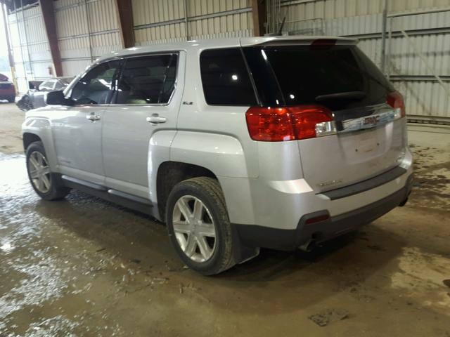 2CTFLSE5XB6413379 - 2011 GMC TERRAIN SL SILVER photo 3