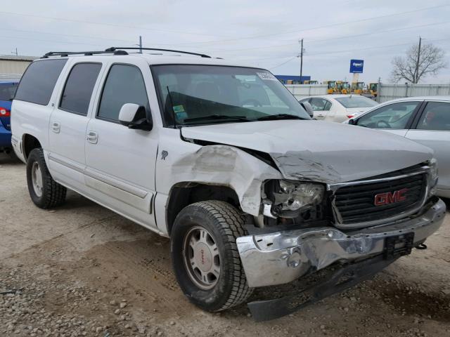 3GKEC16T21G286455 - 2001 GMC YUKON XL C WHITE photo 1