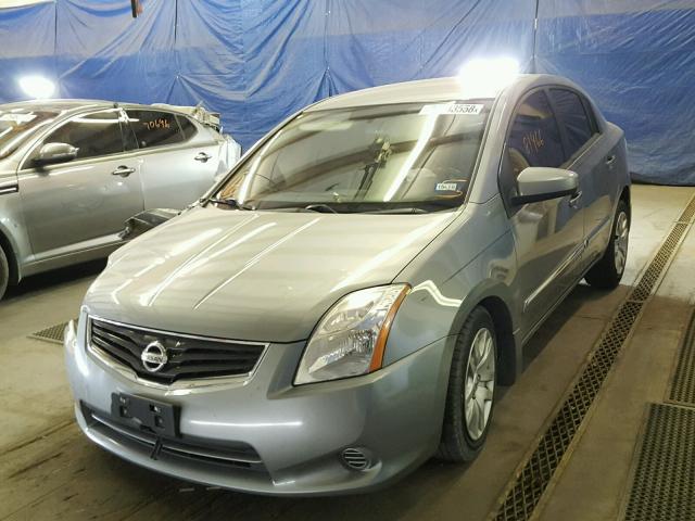 3N1AB6AP5CL776485 - 2012 NISSAN SENTRA 2.0 GRAY photo 2