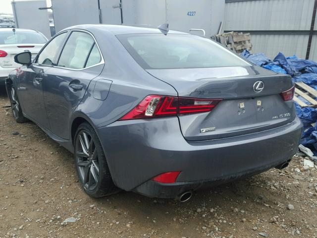 JTHCM1D20G5011417 - 2016 LEXUS IS300 GRAY photo 3