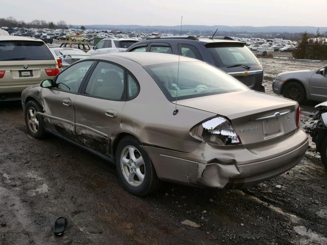 1FAFP55U93G272577 - 2003 FORD TAURUS SES TAN photo 3