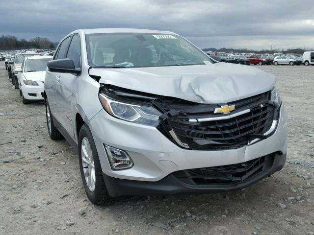 2GNAXHEV5J6158613 - 2018 CHEVROLET EQUINOX LS SILVER photo 1