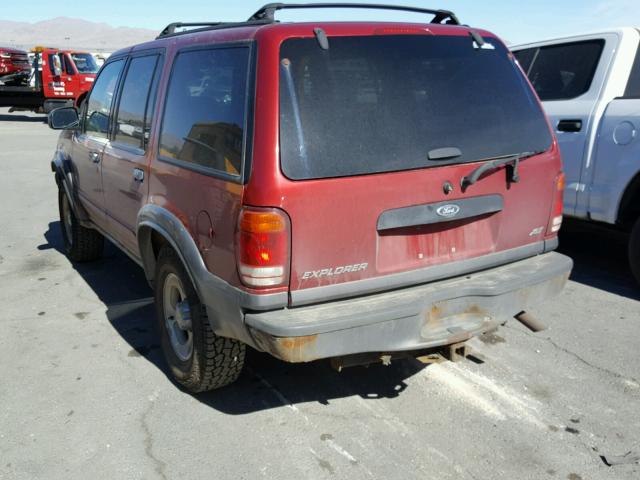 1FMZU73E51ZA77757 - 2001 FORD EXPLORER X RED photo 3