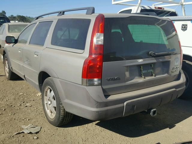 YV1SZ59H631111150 - 2003 VOLVO XC70 BROWN photo 3