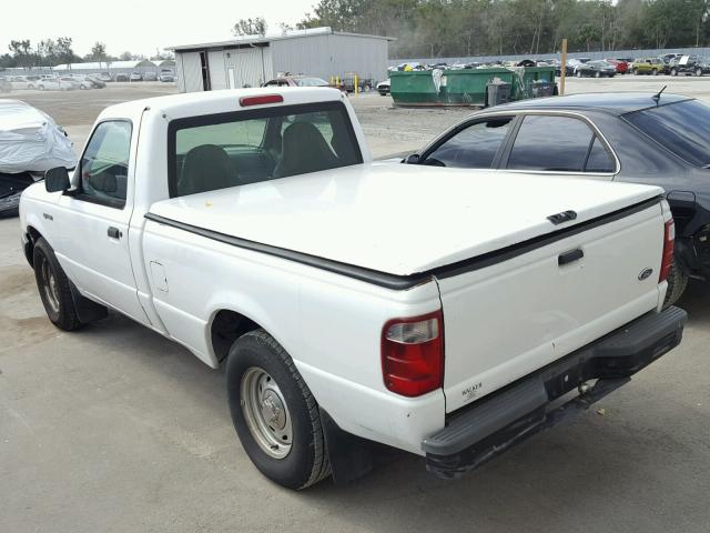 1FTYR10C51TA05123 - 2001 FORD RANGER WHITE photo 3