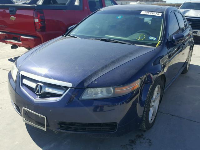 19UUA66216A010115 - 2006 ACURA 3.2TL BLUE photo 2