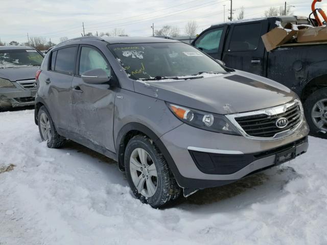 KNDPBCA20B7083031 - 2011 KIA SPORTAGE L GRAY photo 1