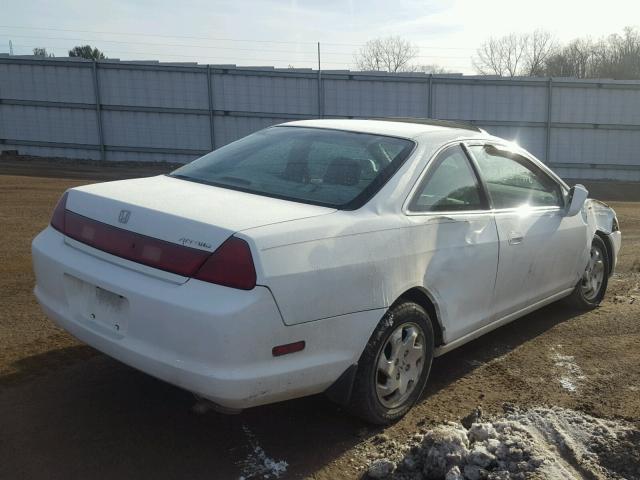 1HGCG3278YA029953 - 2000 HONDA ACCORD EX WHITE photo 4