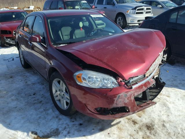 2G1WU58R079177669 - 2007 CHEVROLET IMPALA LTZ RED photo 1