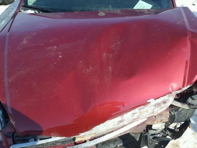 2G1WU58R079177669 - 2007 CHEVROLET IMPALA LTZ RED photo 7