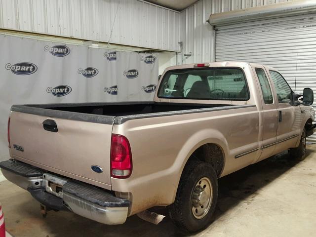 1FTNX20F3XEB99866 - 1999 FORD F250 SUPER GOLD photo 4