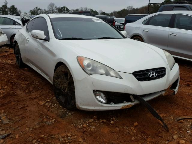 KMHHU6KH5AU011532 - 2010 HYUNDAI GENESIS CO WHITE photo 1