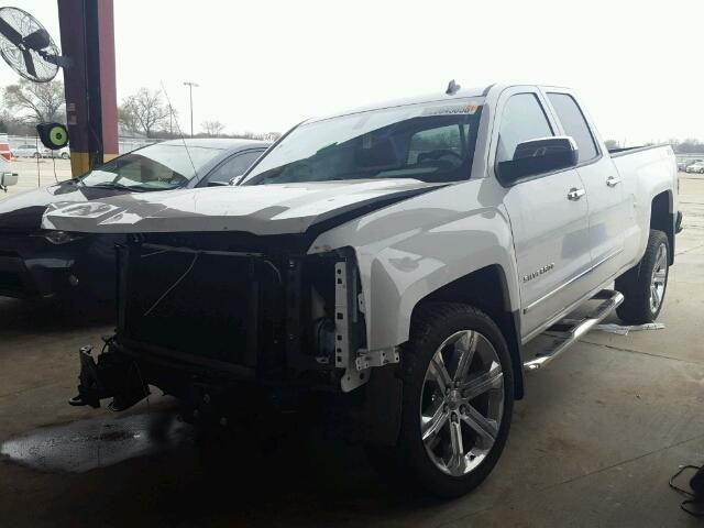 1GCRCSEC9EZ166159 - 2014 CHEVROLET SILVERADO WHITE photo 2