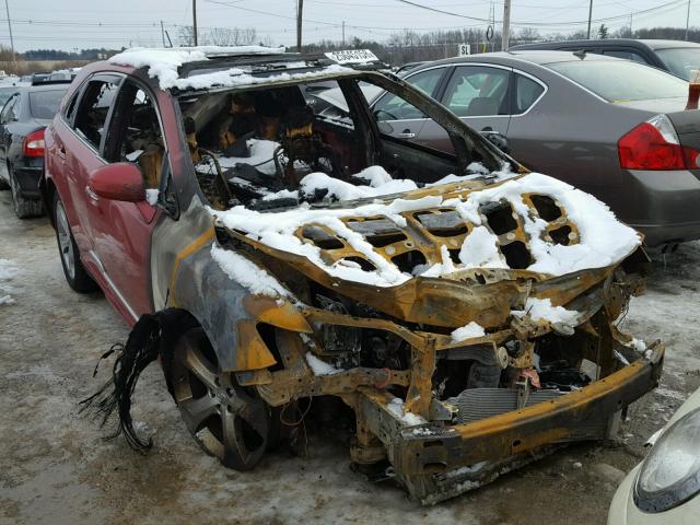 4T3BK3BB3AU044221 - 2010 TOYOTA VENZA BASE RED photo 1