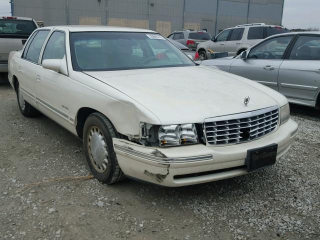 1G6KD54Y8XU762024 - 1999 CADILLAC DEVILLE WHITE photo 1