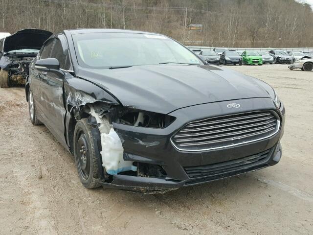 3FA6P0HR4DR309345 - 2013 FORD FUSION SE BLACK photo 1