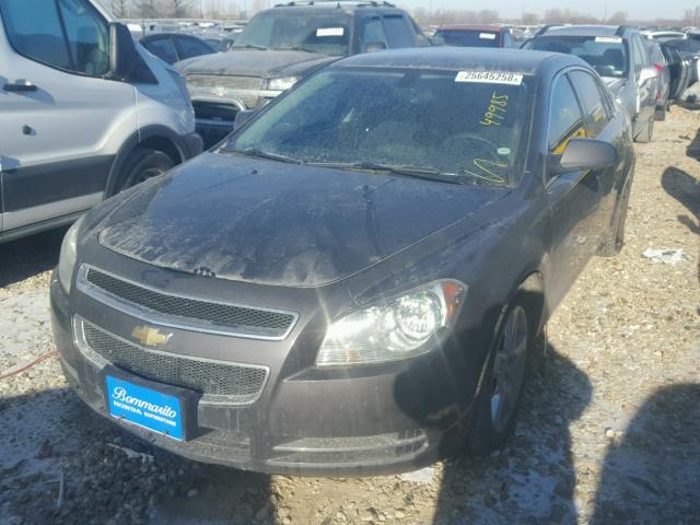 1G1ZC5EB4A4110512 - 2010 CHEVROLET MALIBU 1LT 灰色 照片 2