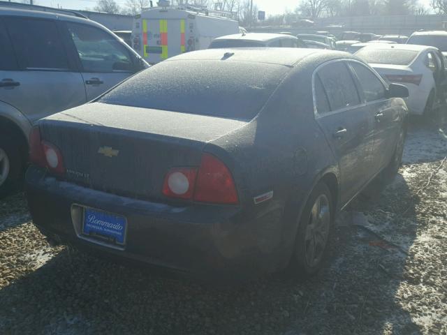 1G1ZC5EB4A4110512 - 2010 CHEVROLET MALIBU 1LT 灰色 照片 4