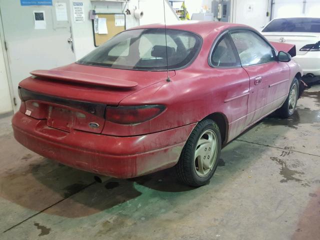 3FAKP1138YR117703 - 2000 FORD ESCORT ZX2 RED photo 4