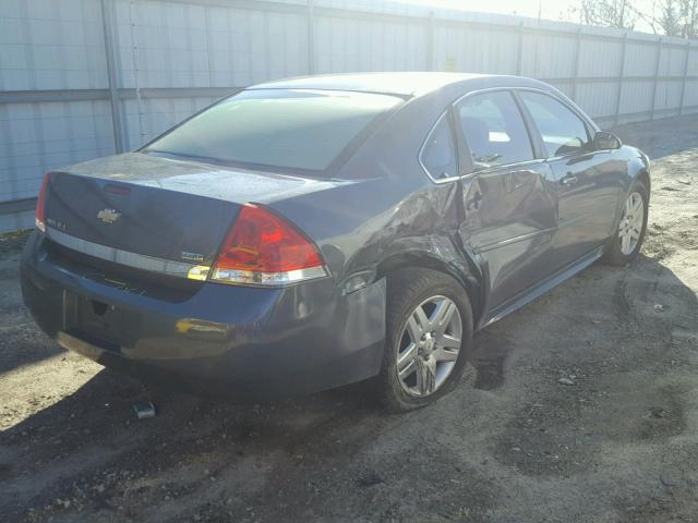 2G1WG5EK2B1277603 - 2011 CHEVROLET IMPALA LT GRAY photo 4