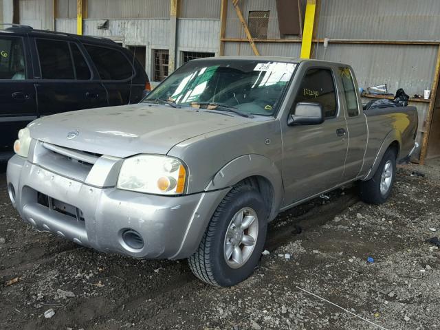 1N6DD26T44C482685 - 2004 NISSAN FRONTIER K SILVER photo 2