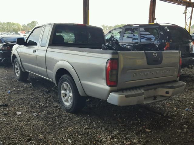 1N6DD26T44C482685 - 2004 NISSAN FRONTIER K SILVER photo 3