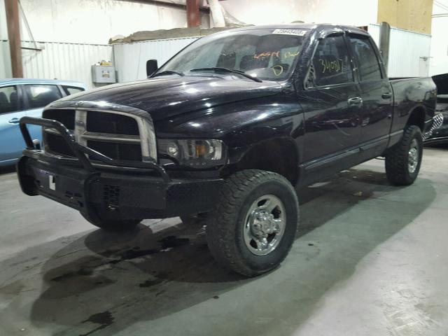 3D7KS28C05G758555 - 2005 DODGE RAM 2500 S BLACK photo 2
