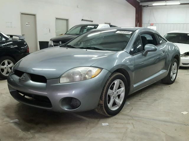 4A3AK24F27E008510 - 2007 MITSUBISHI ECLIPSE GS BLUE photo 2