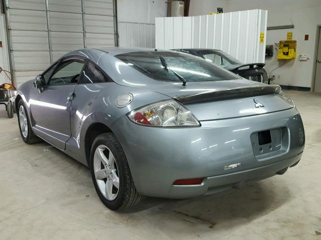 4A3AK24F27E008510 - 2007 MITSUBISHI ECLIPSE GS BLUE photo 3