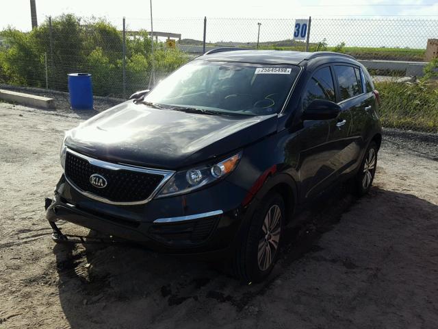 KNDPC3AC6G7869641 - 2016 KIA SPORTAGE E BLACK photo 2